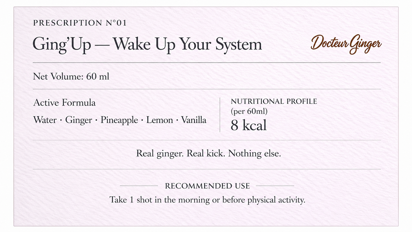 Ging'Up — Shot gingembre ananas