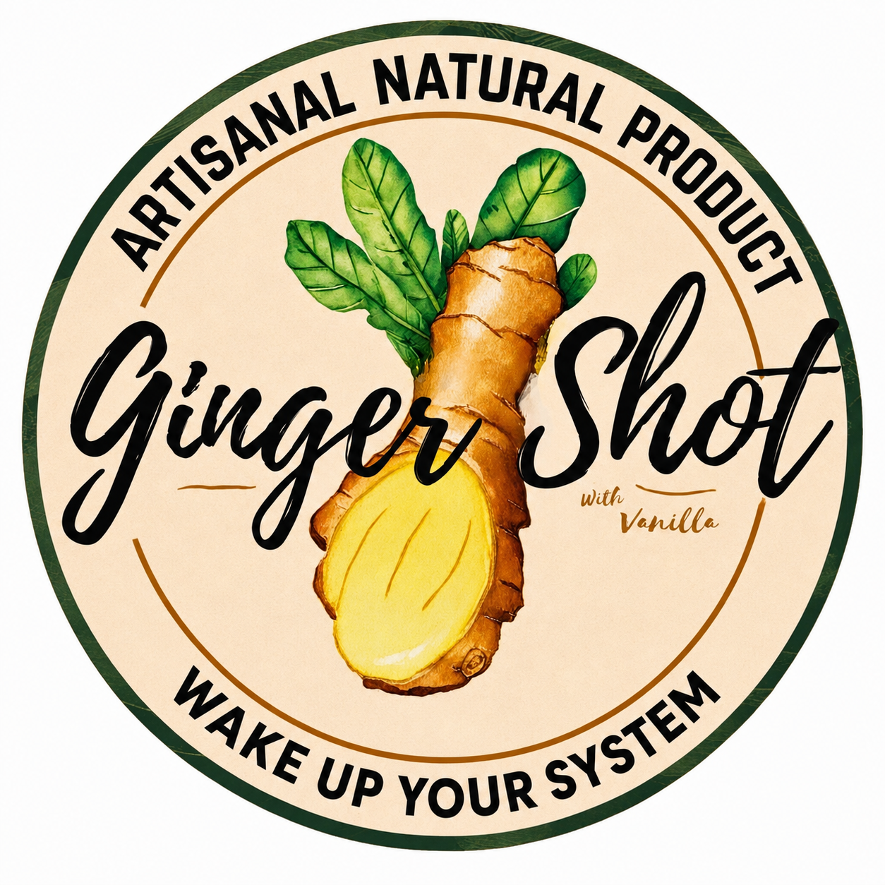 Ging'Up shot gingembre artisanal — label avant | Docteur Ginger